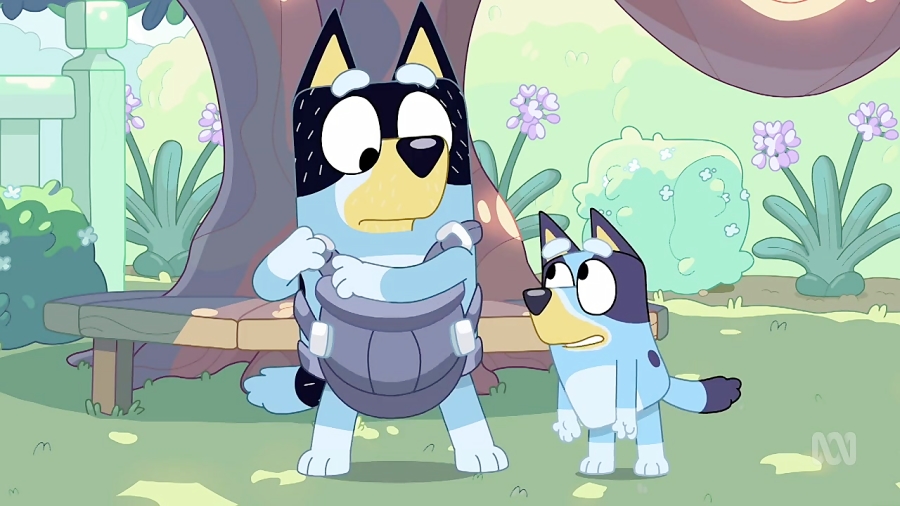 انیمیشن Bluey - فصل 2 قسمت 13 - Dad Baby